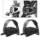 thumbnail image 4 of Un juego de pedales para bicicleta estática con correas ajustables Bicicleta Ciclo Gimnasio en casa B largo, 4 of 6