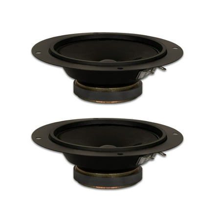 2 Goldwood Sound GM-35 Black 5.25" Cone Midranges 80 Watt each 8ohm Replacement Mids