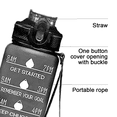 thumbnail image 3 of Copa deportiva de copa de agua de color degradado 1000ML - negro puro Adepaton CPB-US-CJZ562-9, 3 of 5