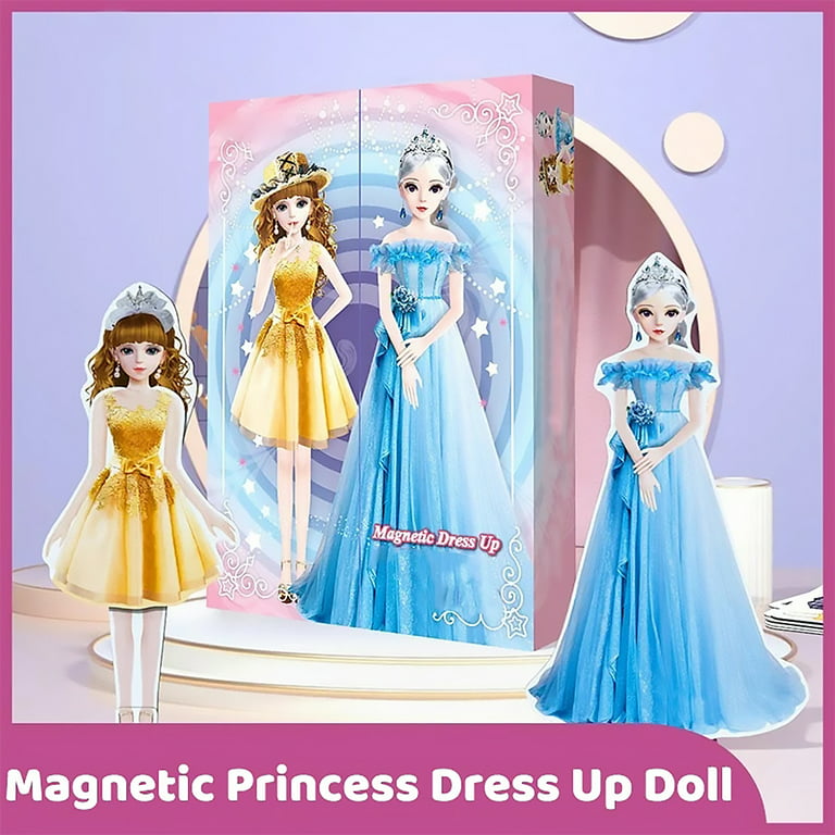 Magnetic Paper Dolls Magnetic Princess Paper Dolls Cutouts Pretend Play  Outfit Magnet Clothes Puzzles Creative Fashion Dress Up - AliExpress