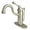 Brushed Nickel, variant on Kingston Brass KB1403BL Victorian Single-Handle Bathroom Faucet with Pop-Up Drain, Antique Brass