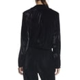 thumbnail image 2 of OAT New York Women's Velvet Cropped Blazer, 2 of 2