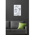 thumbnail image 4 of Sonic the Hedgehog (1991): Classic - Pencil Sketch Collage Wall Poster, 14.725" x 22.375", 4 of 4