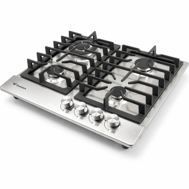 Parrilla Gas 4 Quemadores Empotrable Acero Inoxidable Premium Gas Lp Natural Encendido Electronico Gutstark Gutstark Home 58.5 X 51 X 11 Cm