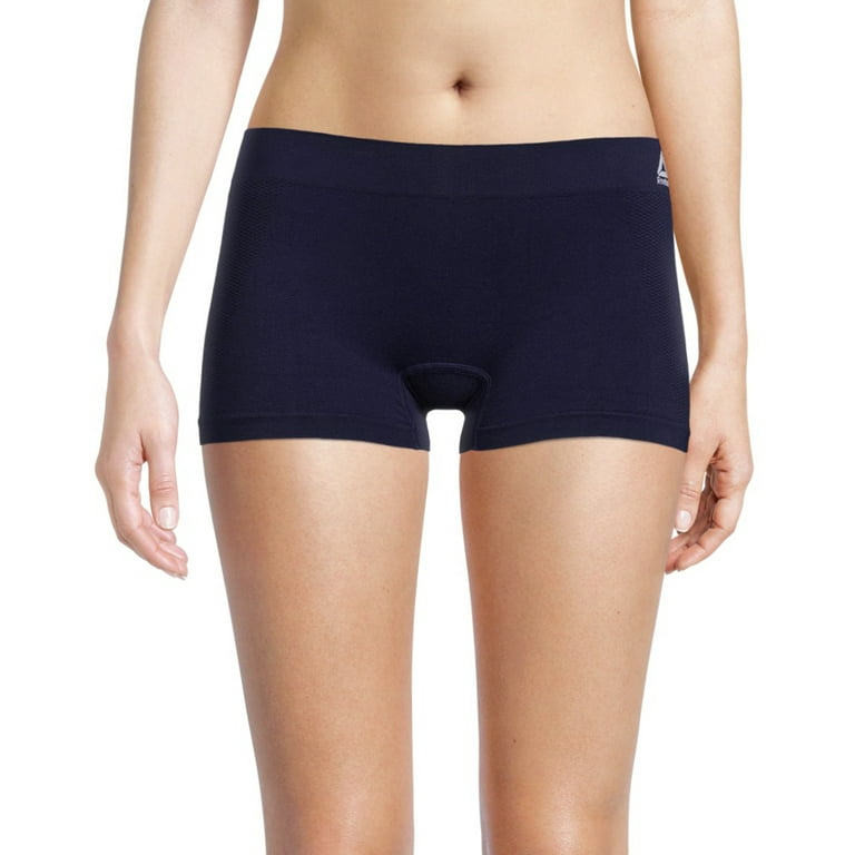 Reebok Girls Underwear Cotton Stretch BOY SHORTS Panties, 5-Pack, Sizes XL
