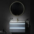 thumbnail image 3 of 30" Freestanding Bathroom Vanity with Sink & Mirror - Calacatta White, 3 of 12