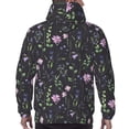thumbnail image 5 of Hoodies for Men - Watercolor Flower 1 Long Sleeve Comfrt Men'S Fashion Hoodies & Sweatshirts, Sweatshirts for Men Hoodies Pullover Clothing Clothes with Pouch, 5 of 7