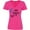 Hot Pink, variant on Inktastic Thyroid Cancer Awareness Pink, Blue, Teal Heart Ribbon Women's V-Neck T-Shirt
