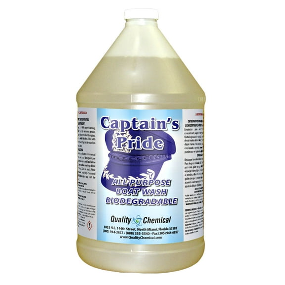 Captain's Pride Boat Wash - 1 gallon (128 oz.)
