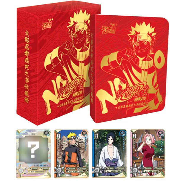KAYOU-cajas de tarjetas genuinas de Naruto, paquetes de refuerzo, caja de juego de tarjetas comerciales, paquete de refuerzo de tarjetas de serie completa, regalos de colección Fivean unisex