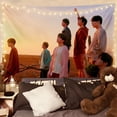 thumbnail image 2 of BTS Tapiz Dormitorio Decoración De Fondo Kim Tae Hyung Nam Joon Mercancía DIY Personalización, 2 of 4