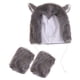 thumbnail image 1 of 1 Juego de sombrero de lobo de Cosplay, sombrero de lobo de peluche, sombrero de lobo de Halloween, accesorio de foto con guantes, 1 of 6