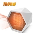 thumbnail image 1 of Mistaha Space Mini Desk 1000W Hexagonal Mini Portable Electric Heaters Fan PTC Ceramic Heating Element for Office Home Tabletop Indoor Use, 1 of 8