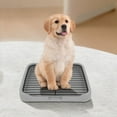 thumbnail image 6 of Dog Potty Tray Indoor Mesh Dog Litter B O X Toilet Pee Pad Holder Puppy Training Tray Removable Stable Structure Pet Training Pads, 6 of 7