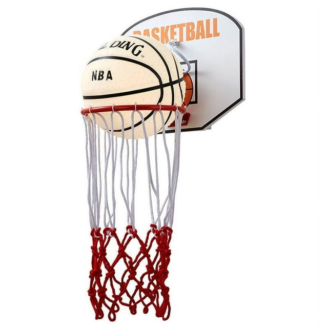 Modern Cartoon Basketball Theme Hoop Garland, Innovative Foaming Technology Noiseless Basketball for Kids' Room Decor
