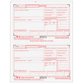 2023 W2 Tax Forms, Envelopes & W3 Transmittal Forms 6Part Set