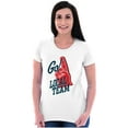 thumbnail image 4 of Go Local Sport Team Number 1 Fan Sign Womens Slim Fit Graphic Tee Brisco Brands M, 4 of 5