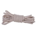thumbnail image 3 of Santimon 2 Pairs Round Cotton Shoelace for Dress Shoes Oxford Shoes Chelsea Boots 47" Beige, 3 of 6