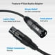 thumbnail image 4 of Adaptador DMX Cable Matters de 3 pines macho a 5 pines hembra, paquete de 2, 4 of 7