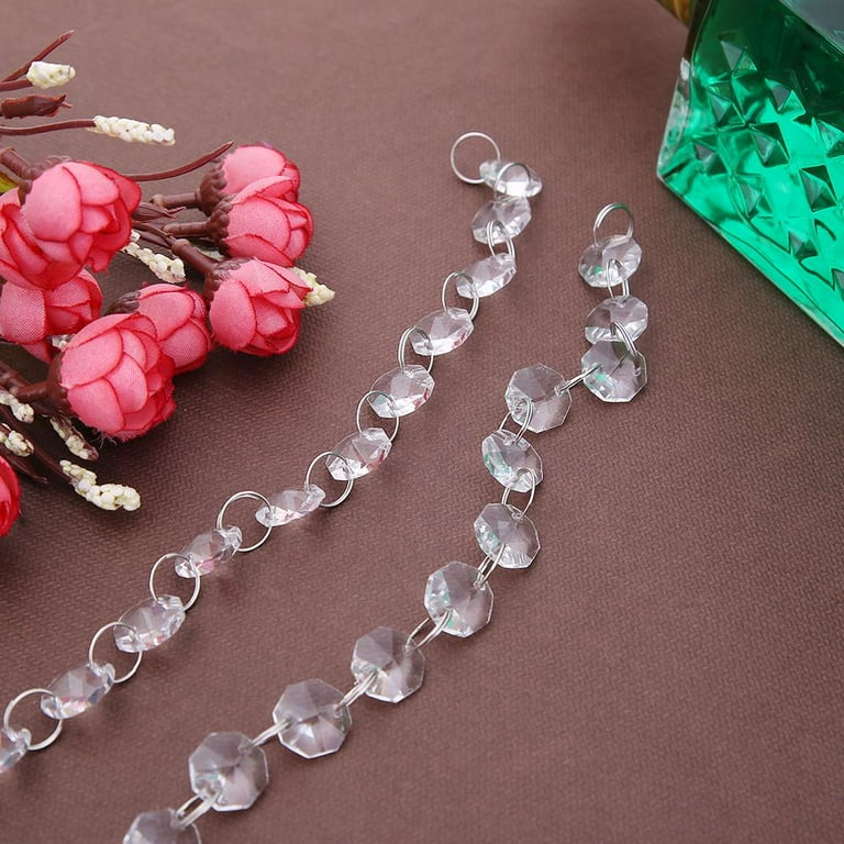Glass shop crystal garland