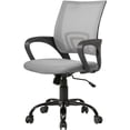 thumbnail image 1 of BestOffice Office Chair Computer Chair Ergonomic Desk Chair Adjustable Comfortable Mid Back Task Rolling Swivel Chair with Lumbar Support for Home Office Desk (Grey), 1 of 7