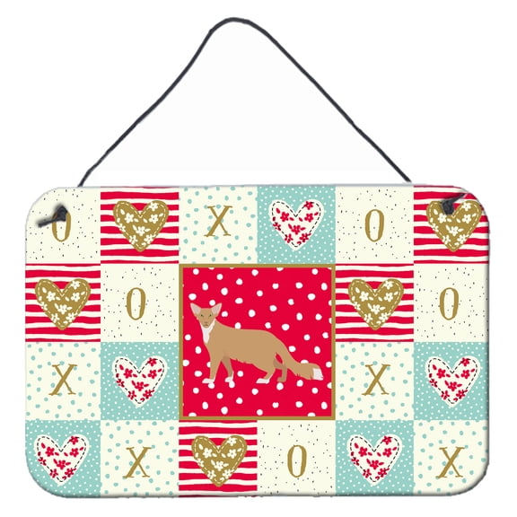 Carolines Treasures CK5666DS812 Oriental Longhair 2 Cat Love Wall or Door Hanging Prints 8x12 multicolor