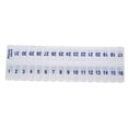 thumbnail image 1 of Once-a Day Monthly Pill Organizer Removable Lid for Easy Loading - Large Compartment Pill Box Medications for Entire Month Plus a Compartment for Extra Pills BPA Free, 1 of 4