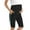 1 Black, variant on WBQ Women's Maternity Shorts Over Belly Pregnancy Adjustable Belt Activewear Workout Running Athletic Lounge Shorts Waffle Pajamas Shorts for Pregnant Woman with Pockets S-3XL