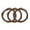 Brown, variant on 3 Pieces Grapevine Wreath Set, 11.8" Natural Vine Branch Wreath Christmas DIY Rattan Wreath Garland for Christmas Holiday Craft Wedding Decor,Brown