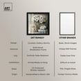 thumbnail image 6 of Elegant Flowers and Books Neutral Shadowbox Print Fashion Art Prints by Art Remedy, Black Frame, 24 x 24, 6 of 7