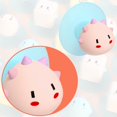 thumbnail image 3 of Ganchos para gatos 3D, ganchos adhesivos fuertes multifuncionales (4 piezas-rosa) JM, 3 of 5