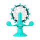 thumbnail image 1 of Cat Treat Dispenser Toy para perros pequeños y medianos Dispensador de alimentos Toy Sky Wheel Anti Slip Pet Alimentador Lento Interactivo Toy de gato Azul, 1 of 9