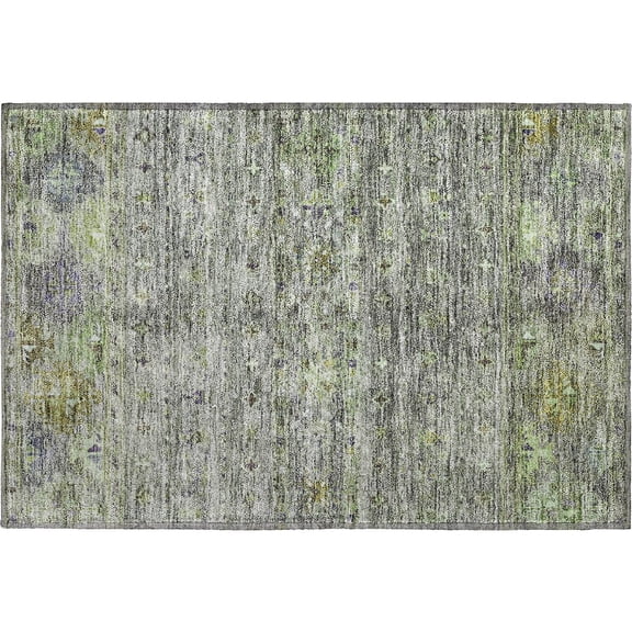 Dalyn Rugs Premium Machine Washable Mayfield AMF1220 Sage 1'8" x 2'6" Rug