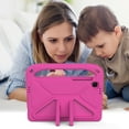 thumbnail image 4 of Galaxy Tab A7 Lite Tablet Kids Case 8.7", ELEHOLD Shockproof Light Weight Handle Stand Kids Case for Samsung Galaxy Tab A7 Lite (2021) SM-T220/T225/T227,Rose, 4 of 6