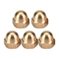 thumbnail image 4 of Kit de tuercas bellotas de latón, juego de tuercas hexagonales con cabeza de cúpula, sujetadores para vehículos (M12, 5 unidades), 4 of 10