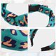 thumbnail image 3 of Diademas anudadas con patrón de leopardo, diadema para mujer, aro para el pelo, verde, 3 of 7