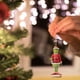 thumbnail image 5 of Wooden Grinch Pendant Navidad Tree Decoration 2D Hanging Ornament, 5 of 5
