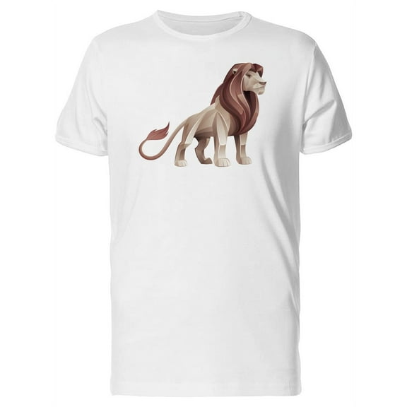 Amazing Copper Lion T-Shirt Men -Image by Shutterstock, Male Small