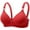Red, variant on Gamivast Bra for Women Comfortable Support andLifting Seamless Bra Wireless Push-Up Full Coverage Bralette withAdjustable Strap Everyday Underwear Bralette