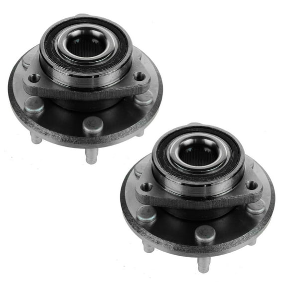 TRQ Front or Rear Wheel Hub & Bearing Left Right Pair for Chevy GMC Buick Saturn BHA53741 Fits select: 2009-2017 CHEVROLET TRAVERSE, 2007-2016 GMC ACADIA