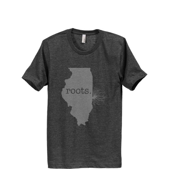Thread Tank Home Roots State Illinois Men's Modern Fit T-Shirt Tee