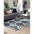 thumbnail image 1 of Unique Loom 3146918 4 x 6 ft. Mesa Rectangular Rug, Charcoal, 1 of 1