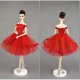 thumbnail image 5 of Vestido de Encaje CUTICAT para Muñecas de 11.5 Pulgadas 1/6 Negro y Rojo, 5 of 8
