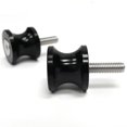 thumbnail image 1 of Krator Black Swingarm Spools Sliders Motorcycle Bobbins Compatible with Yamaha FZ6 Fazer 2004-2008, 1 of 2