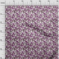 thumbnail image 3 of oneOone Cotton Cambric Wine Fabric Florals Fabric For Sewing Printed Craft Fabric By The Yard 56 Inch Wide, 3 of 5