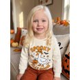 thumbnail image 3 of RUINIXCW Toddler Boy Girl Halloween Sweatshirt Pullover Crew Neck Long Sleeve Tops, 3 of 9