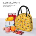 thumbnail image 5 of Rocae Honeycombs for Leakproof Lunch Box for Adults, Wide Opening Lunch Tote Bag, Reusable Lunch Cooler Bag, 5 of 6