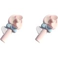 thumbnail image 2 of Forma de piruleta al aire libre rosa con presión doméstica soplando buena mini mano encantador portátil adecuado portátil recargable Travelingpink ventilador de mano oficina personal, 2 of 5