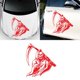 thumbnail image 5 of de de Fantasma para Coches, óviles, Camiones - rojo Yotijar pegatinas de coches, 5 of 8