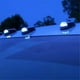 thumbnail image 4 of 9 LED Car Cab Roof Marker Lights For Truck SUV LED DC 12V Black Smoked Lens White Lamp Car External Lights, 4 of 5